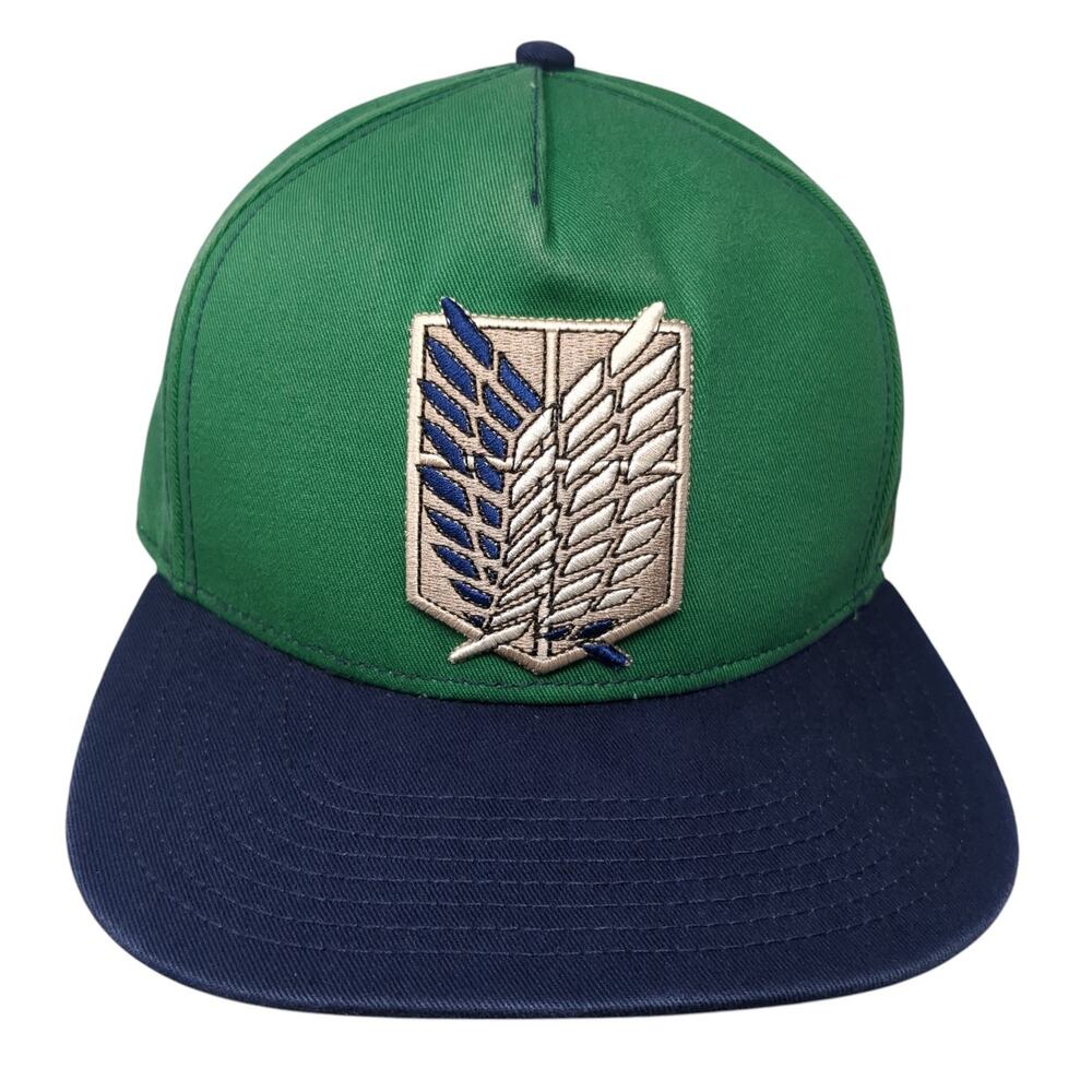 Scout Regiment Patch Snapback Hat Multicolor One … - image 1